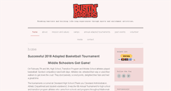 Desktop Screenshot of bustinbarriers.org